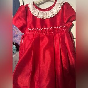 Edgehill Collection Red Formal Kids Dress